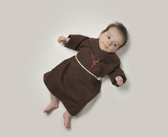 Retratos de bebês e suas futuras profissões