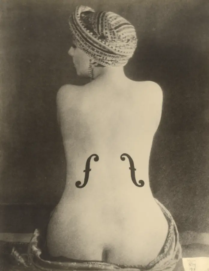 Le Violon d'Ingres, a fotografia mais cara do mundo até 2022, por Man Ray